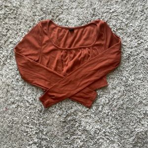 Shein Ribbed Corset Crop Top